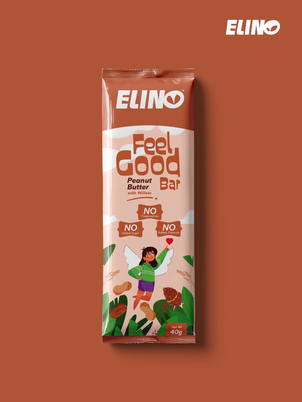 Feel Good Bar - Peanut Butter With Millets