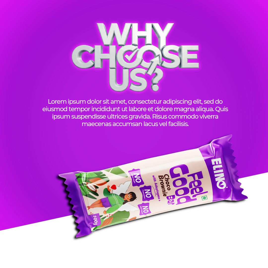 Feel Good Bar - Choco Brownie With Adaptogens